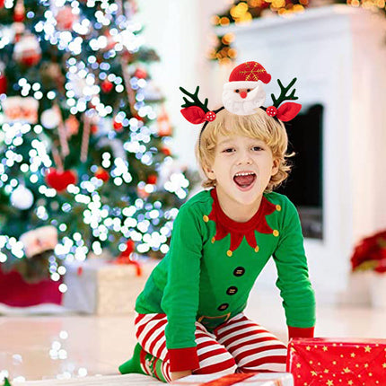 5pcs Adult Kids Christmas Xmas Novelty Headband Hat Costume Hair Clip Splendid&Co.