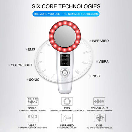 6 in 1 Ultrasonic Cavitation Fat Burner Splendid&Co.