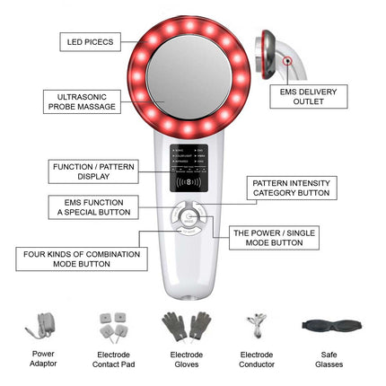 6 in 1 Ultrasonic Cavitation Fat Burner Splendid&Co.
