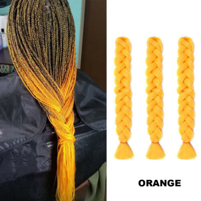 62cm Synthetic Braiding Hair Extensions - Marigold Splendid&Co.