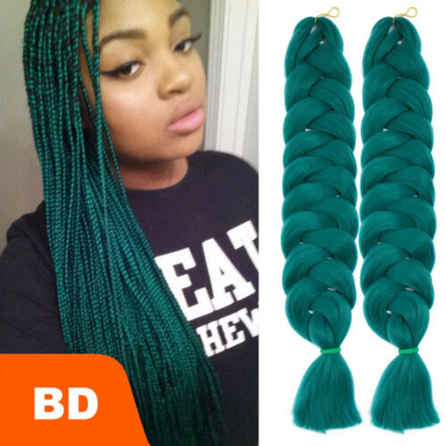 62cm Synthetic Braiding Hair Extensions - Tempo Teal Splendid&Co.
