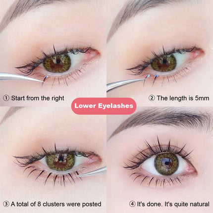 6mm-12mm Fishtail A Type Mixed Eyelash Splendid&Co.