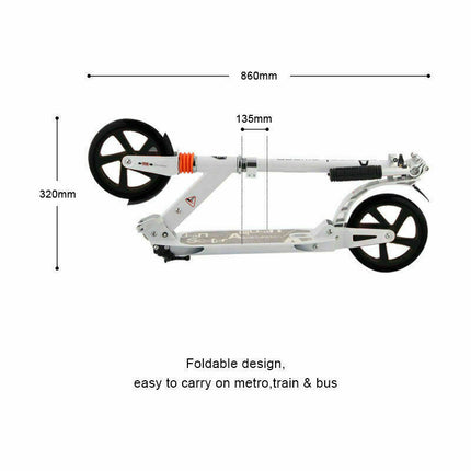 Push Scooter For Adult Child Commuter With Advanced Disc Break
