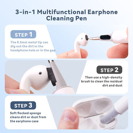 Airpods Pro Cleaning Kit Pen Brush Bluetooth Earphones Cleaner