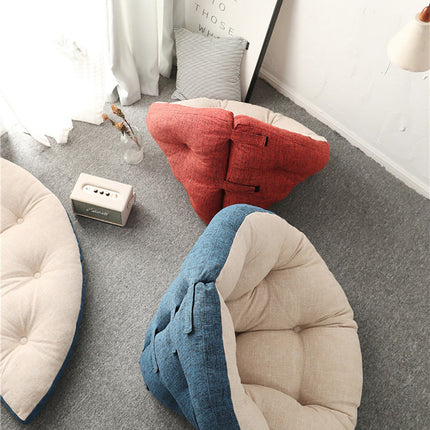 Adjustable Floor Sofa Bed Chair Lazy Leisure Lounger Blue Splendid&Co.