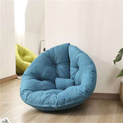 Adjustable Floor Sofa Bed Chair Lazy Leisure Lounger Blue Splendid&Co.