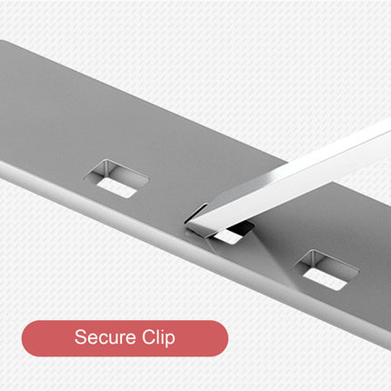 Adjustable Portable Aluminum Laptop Mackbook Ipad Stand Holder-Silver Splendid&Co.