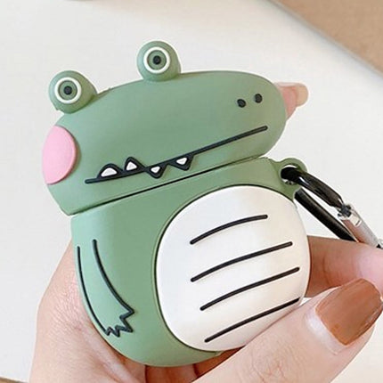 Airpods 1 2 Shockproof Silicon Gel Case Cartoon Dinosaur Splendid&Co.