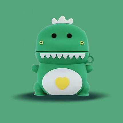 Airpods 1 2 Shockproof Silicon Gel Case Cartoon Dinosaur Splendid&Co.