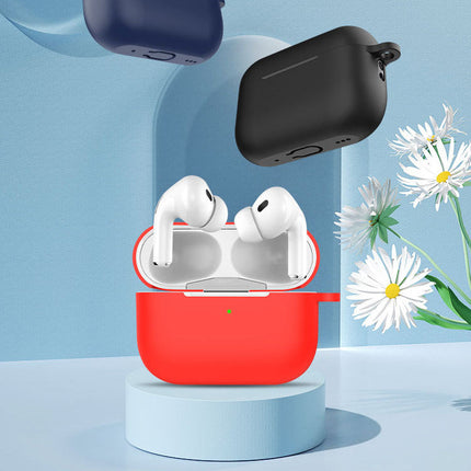 Airpods Pro 2nd Generation Case Protective Cover With Hook White Splendid&Co.