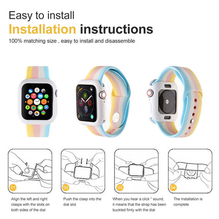 Apple Watch Series SE 7 6 5 4 3 IWatch Band Silicone Splendid&Co.