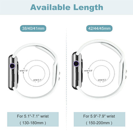 Apple Watch Series SE 7 6 5 4 3 IWatch Band Silicone Splendid&Co.
