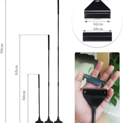 Aquarium Stainless Steel Algae Scraper Blade Fish Tank Glass Cleaner Splendid&Co.