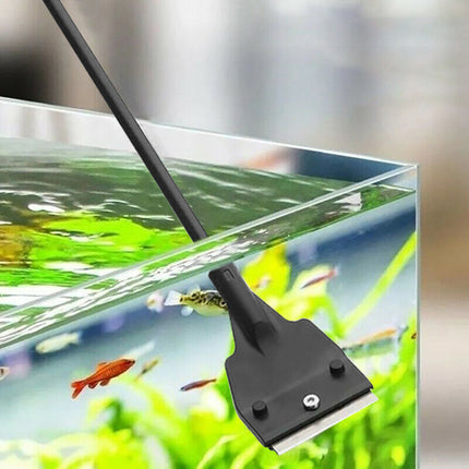 Aquarium Stainless Steel Algae Scraper Blade Fish Tank Glass Cleaner Splendid&Co.