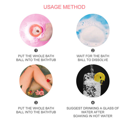 Aromatherapy Bath Bombs Spa Bubble Splendid&Co.