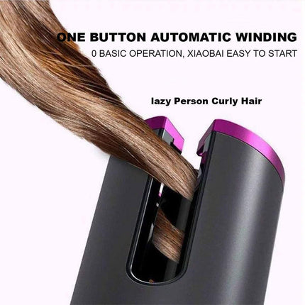 Auto Cordless Rotating Hair Curler Waver Curling Iron Splendid&Co.