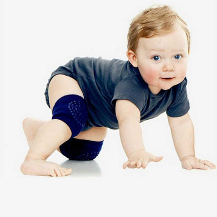 Baby Toddler Anti Slip Crawling Knee Pads Black Splendid&Co.