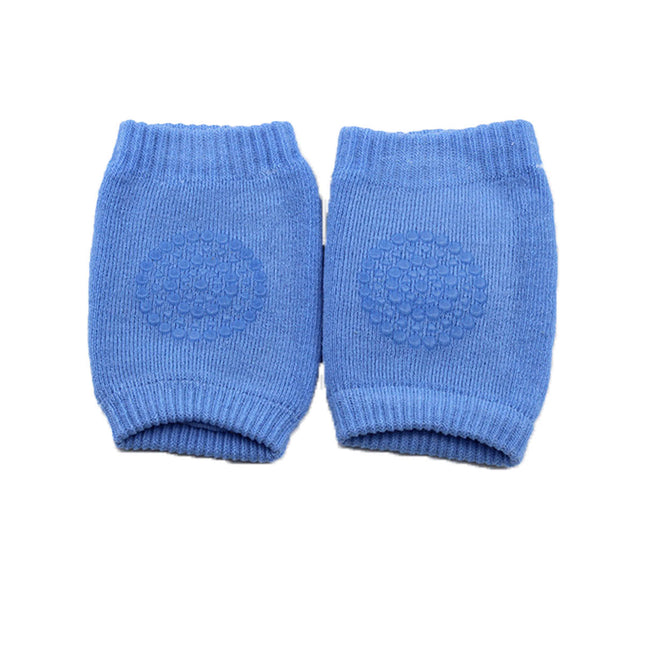 Baby Toddler Anti Slip Crawling Knee Pads Blue Splendid&Co.