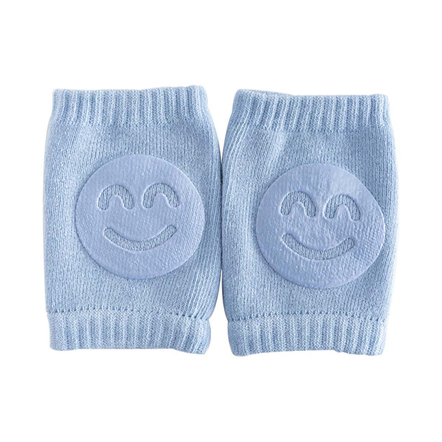 Baby Toddler Anti Slip Crawling Knee Pads Blue Splendid&Co.
