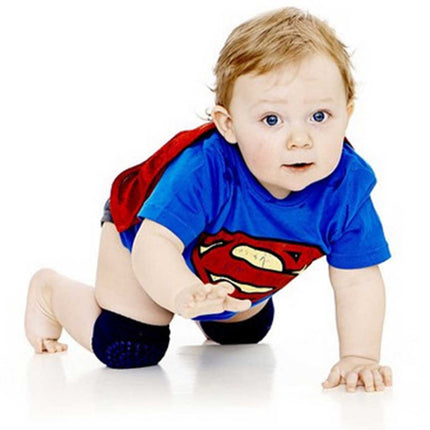 Baby Toddler Anti Slip Crawling Knee Pads Gray Splendid&Co.