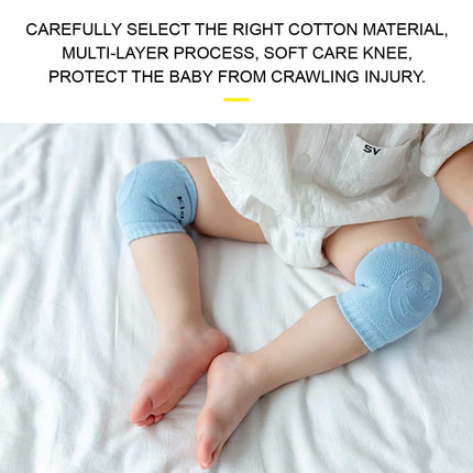 Baby Toddler Anti Slip Crawling Knee Pads Navy Splendid&Co.