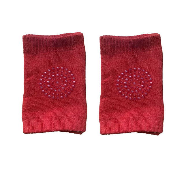 Baby Toddler Anti Slip Crawling Knee Pads Red Splendid&Co.
