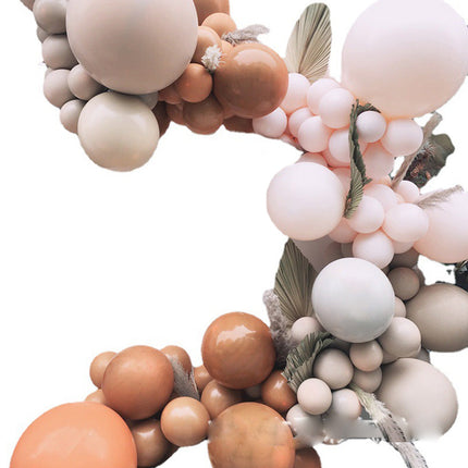 Balloon Arch Kit Set Birthday Wedding Party Balloons-120 Orange Set Splendid&Co.