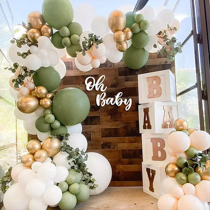 Balloon Arch Kit Set Birthday Wedding Party Balloons-152Pcs Avocado Set Splendid&Co.