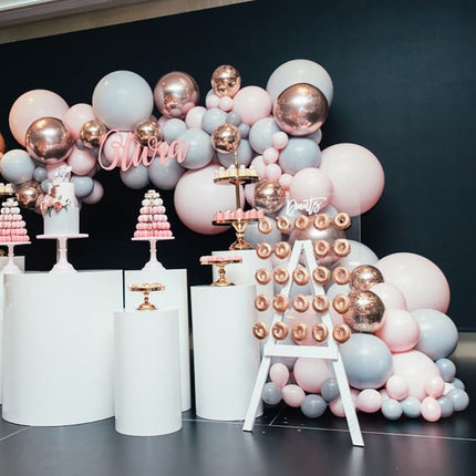 Balloon Arch Kit Set Birthday Wedding Party Balloons-170Pcs Pink Set Splendid&Co.