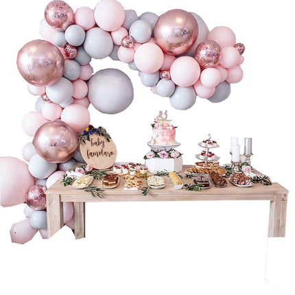 Balloon Arch Kit Set Birthday Wedding Party Balloons-170Pcs Pink Set Splendid&Co.