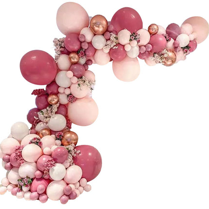 Balloon Arch Kit Set Birthday Wedding Party Balloons-99Pcs Pink Set Splendid&Co.