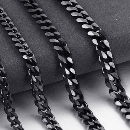 Basic Punk Solid Stainless Steel Necklace Curb Splendid&Co.