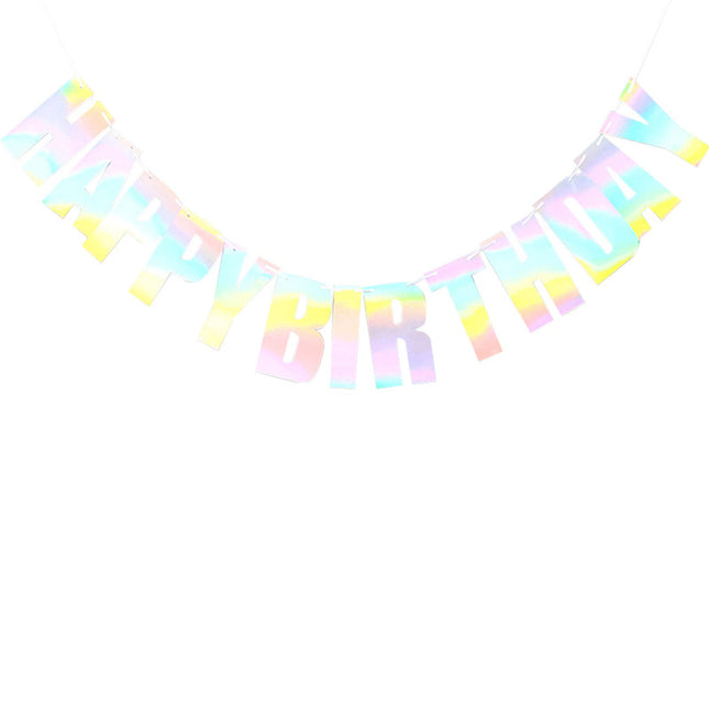 Birthday Colourful Letters Banner Splendid&Co.