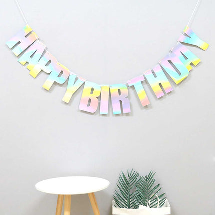 Birthday Colourful Letters Banner Splendid&Co.