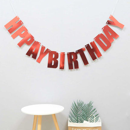 Birthday Colourful Letters Banner Splendid&Co.