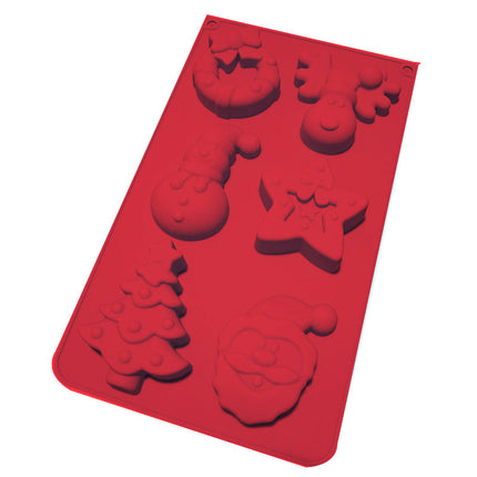 Cake Baking Mould Christmas Silicone Molds Xmas Tree-Red Splendid&Co.