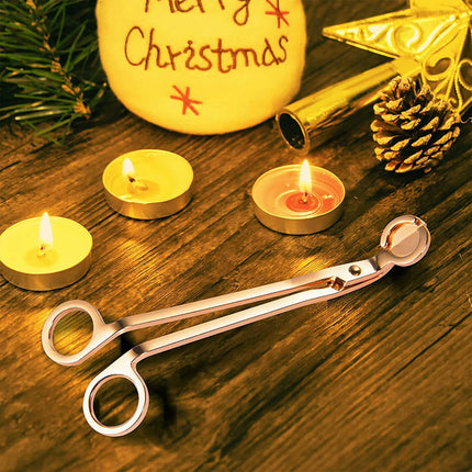 Candle Wick Trimmer Oil Lamp Trim Scissor Cutter -Black Splendid&Co.