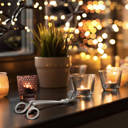 Candle Wick Trimmer Oil Lamp Trim Scissor Cutter -Black Splendid&Co.