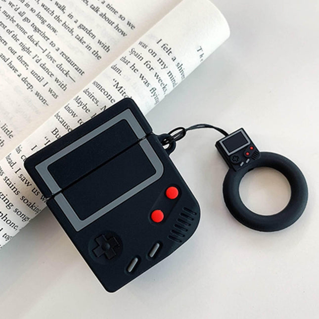 Cartoon Design Airpods Case - Gameboy Black Splendid&Co.