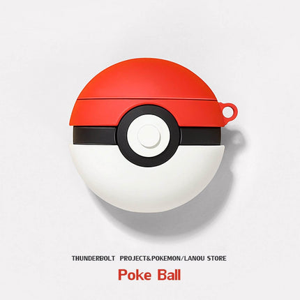 Cartoon Design Airpods Case - Pokeball Splendid&Co.