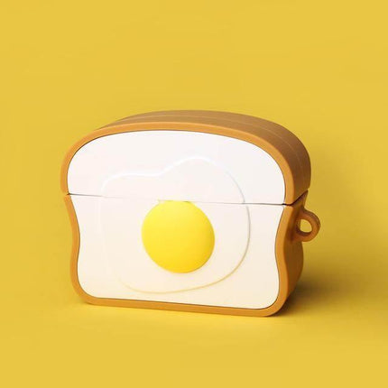Cartoon Design Airpods Case - Toast Egg Splendid&Co.