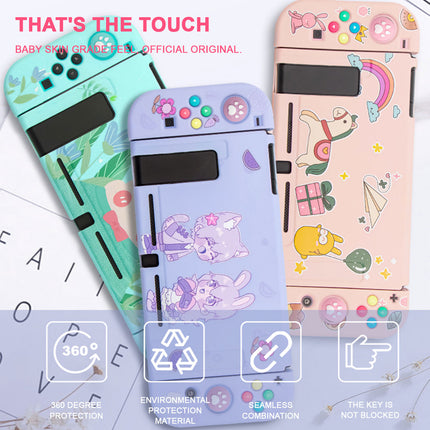 Cartoon Nintendo Switch Console Soft Protective Case Cover Black Skull Splendid&Co.