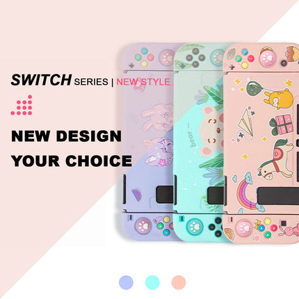 Cartoon Nintendo Switch Console Soft Protective Case Cover Yellow Unicorn Splendid&Co.