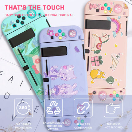 Cartoon Nintendo Switch Console Soft Protective Case Cover Yellow Unicorn Splendid&Co.