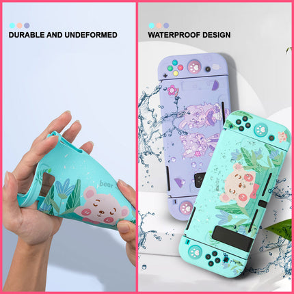 Cartoon Nintendo Switch Console Soft Protective Case Cover Yellow Unicorn Splendid&Co.