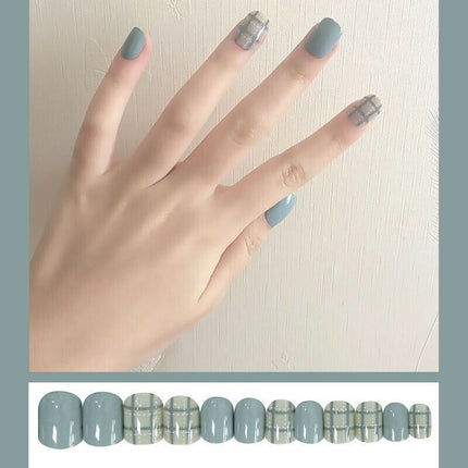 Cartoon Press On Acrylic Artificial Nails Self Adhesive Fake Nail Splendid&Co.