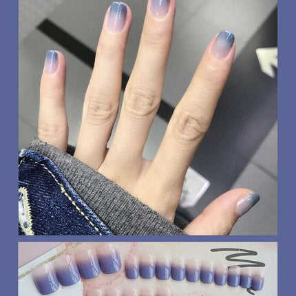 Cartoon Press On Acrylic Artificial Nails Self Adhesive Fake Nail Splendid&Co.