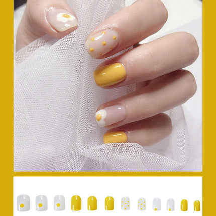 Cartoon Press On Acrylic Artificial Nails Self Adhesive Fake Nail Splendid&Co.