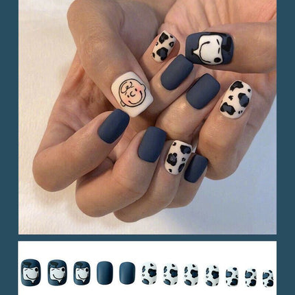 Cartoon Press On Acrylic Artificial Nails Self Adhesive Fake Nail Splendid&Co.