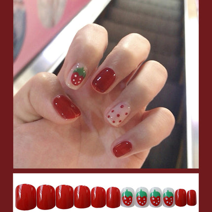 Cartoon Press On Acrylic Artificial Nails Self Adhesive Fake Nail Splendid&Co.